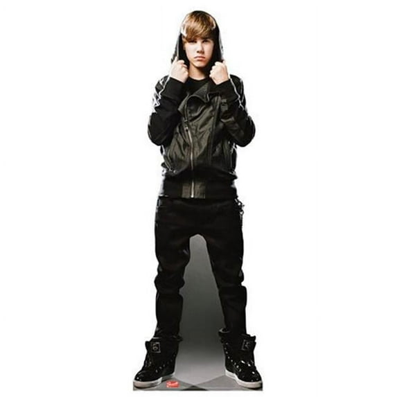 star cutouts justin bieber tattoo cardboard cutout life size standup
