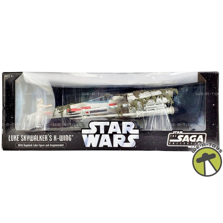 Star Wars Galaxy Jedi Toys: X-Wing Fighter Vehicle with Luke