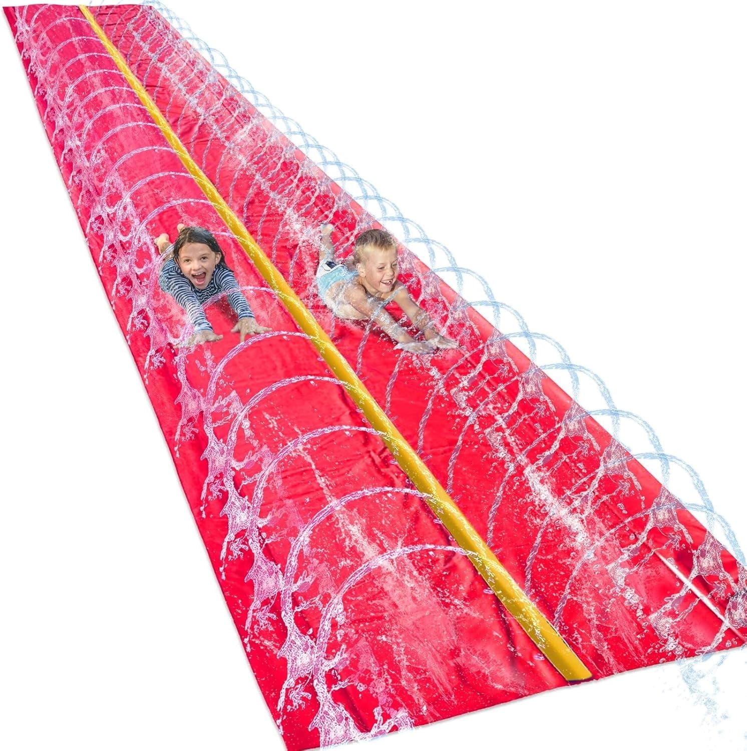 H2OGO! 18' Triple Lane Water Slide with Ramp