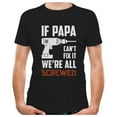 thumbnail image 1 of stars Papa Shirt - Father's Day Gifts from Daughter or Son - Grandpa Dad's Funny Men's Shirts - Gifts for Father's Day, Birthday, or Christmas - Made in the USA, Machine Washable, 1 of 10
