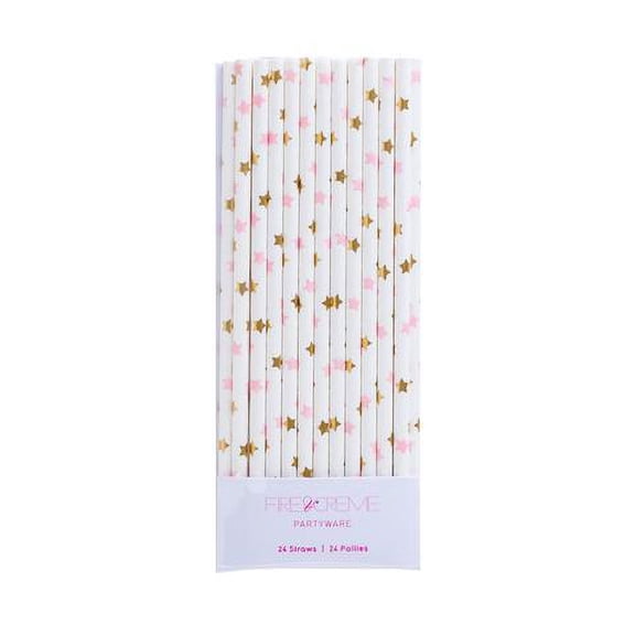 stars party straws