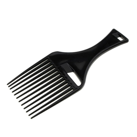 static Afro Lifting Comb Wide Comb Oily Hair Black