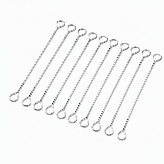 stcellnmex 10 Pcs Cheese Slicer Wire Replacement Block Cheese Cutter Wire for Polished Marble