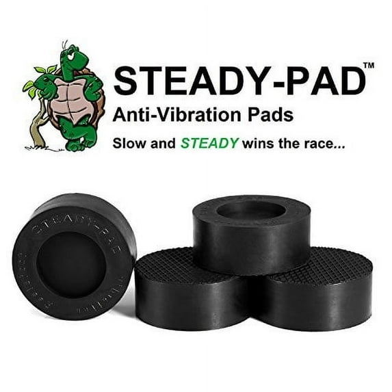 steady-pad anti-vibration and anti-walk washer and dryer pads