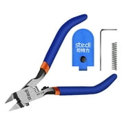 stedi Model Nipper, Sprue Cutter with Ultra-thin Single-Blade and Stiff Spring Hobby Nippers for Gundam Repairing Plastic Model and Miniature Model, Orange