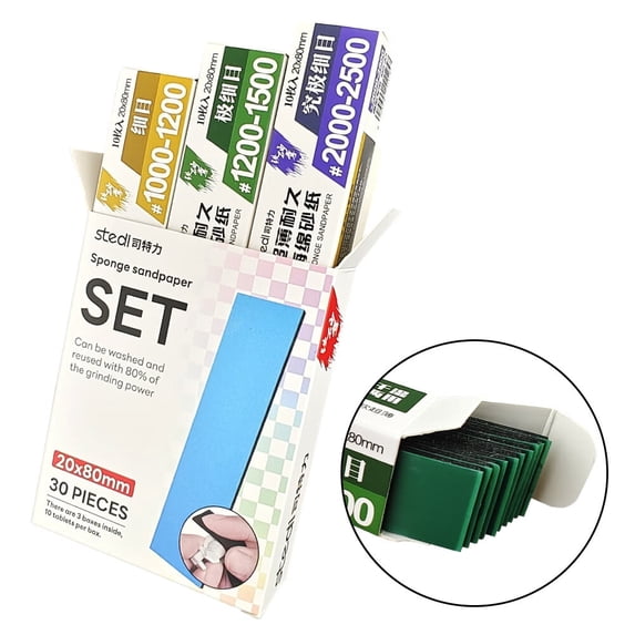 Building Block Keyboard stedi Sanding Sponge for Model Gundam Building, Hobby Model Tools Hand ...