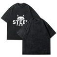 thumbnail image 1 of steel paws T-Shirt Summer Crew Neck Short Sleeve T-Shirt Unisex Street Fashion Clothing Tops, 1 of 6