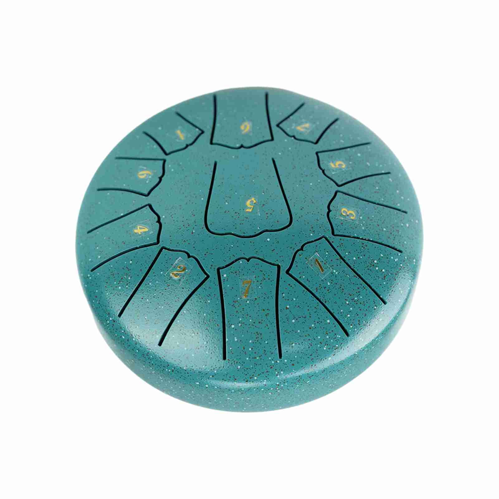 steel tongue drum Drums Steel Tongue Drum 6 Inch 11 Notes D Key Percussion Instrument Portable with Drum Mallets for Meditation Yoga Beginners Majors Family Friends Christmas Gift Handpan