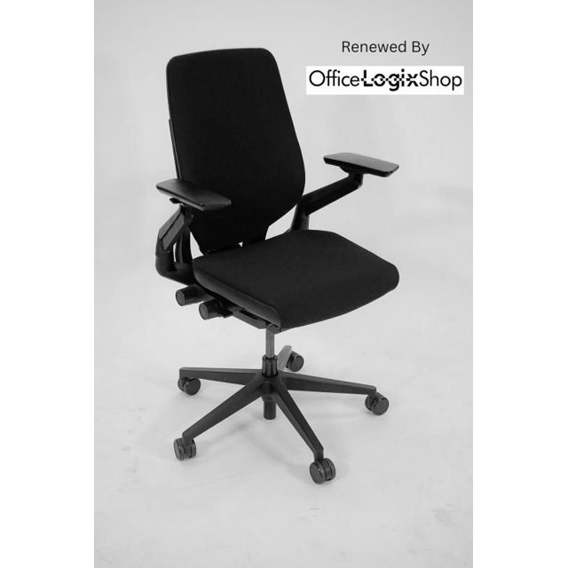 steelcase gesture chair, graphite