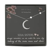 stella moon & stars necklace   soul sisters