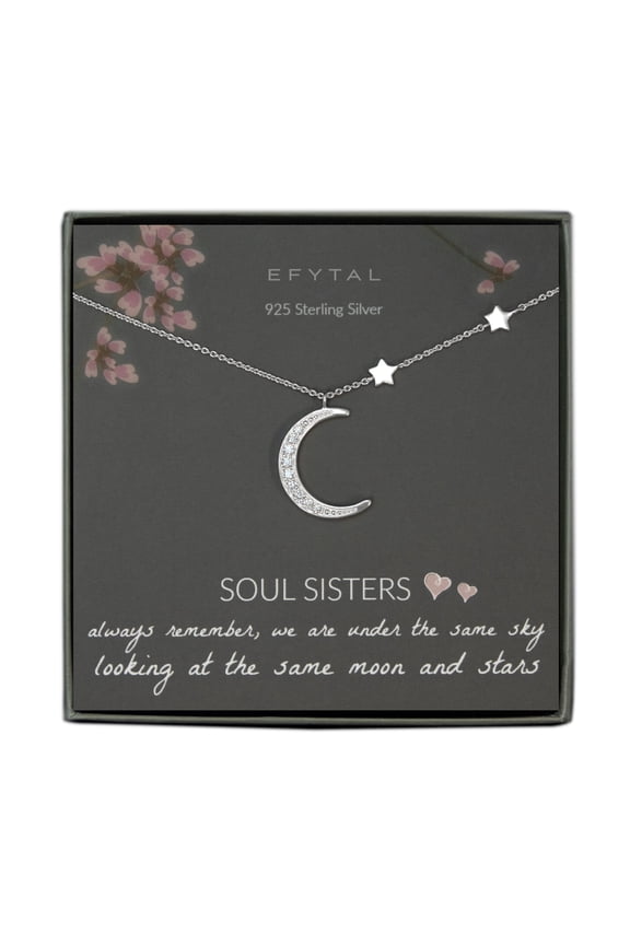 stella moon & stars necklace soul sisters