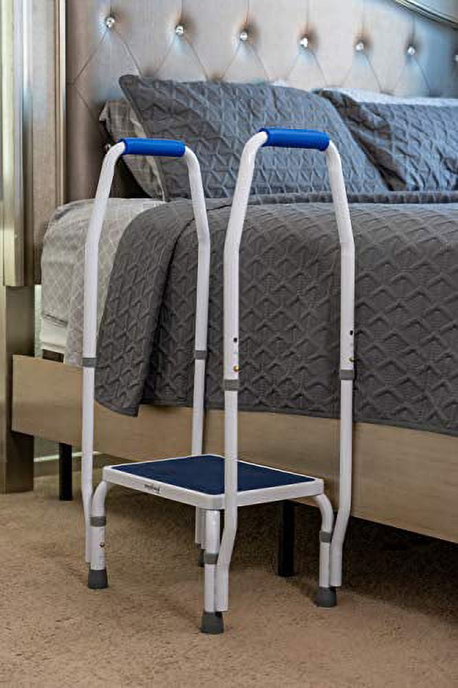 step2bed Bed Mini for Elderly with Adjustable Height Bed Step Stool for