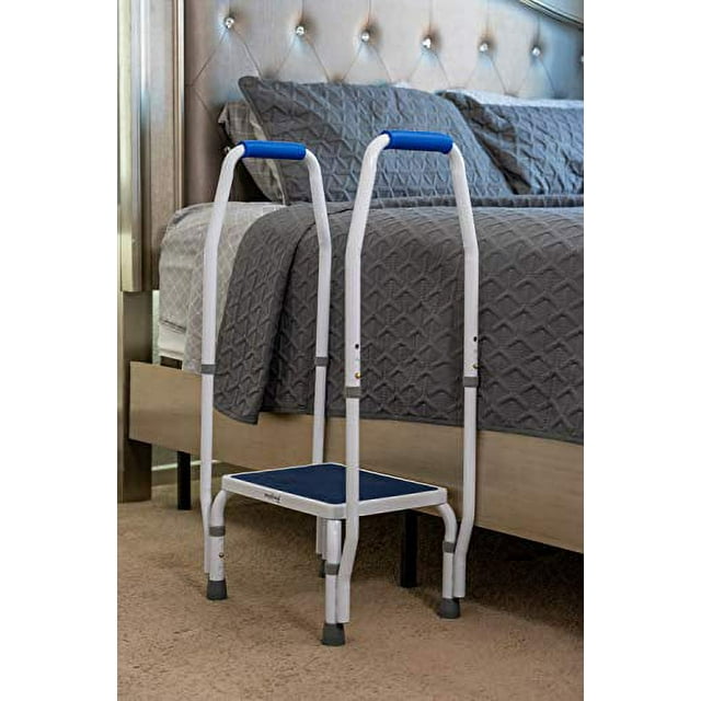 step2bed Bed Mini for Elderly with Adjustable Height Bed Step Stool for