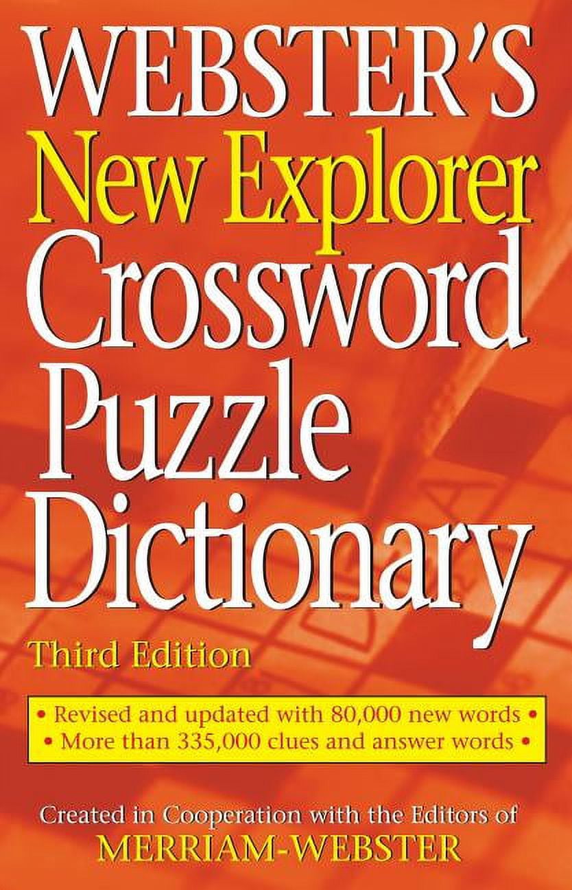ster's New Explorer Crossword Puzzle Dictionary (Hardcover) by