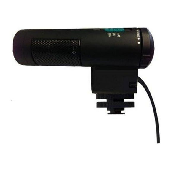 stereo microphone with windscreen (shotgun) for nikon d5200