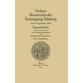 thumbnail image 1 of Österreichische Ärztetagung Sechste Österreichische Ärztetagung Salzburg, 4. Bis 6. September 1952, Book 6, (Paperback), 1 of 1