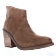 thumbnail image 1 of steve madden women's shrines ankle bootie, chestnut suede, 8.5 m us, 1 of 6