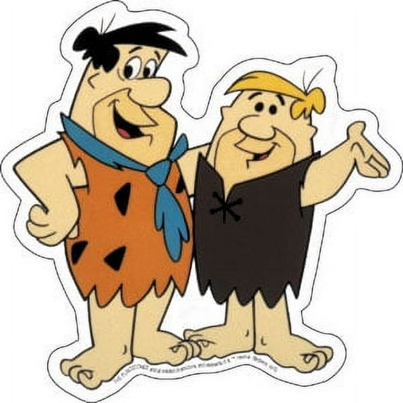 sticker - hanna barbera - frankstone fred&barney new toys licensed s-han-0002