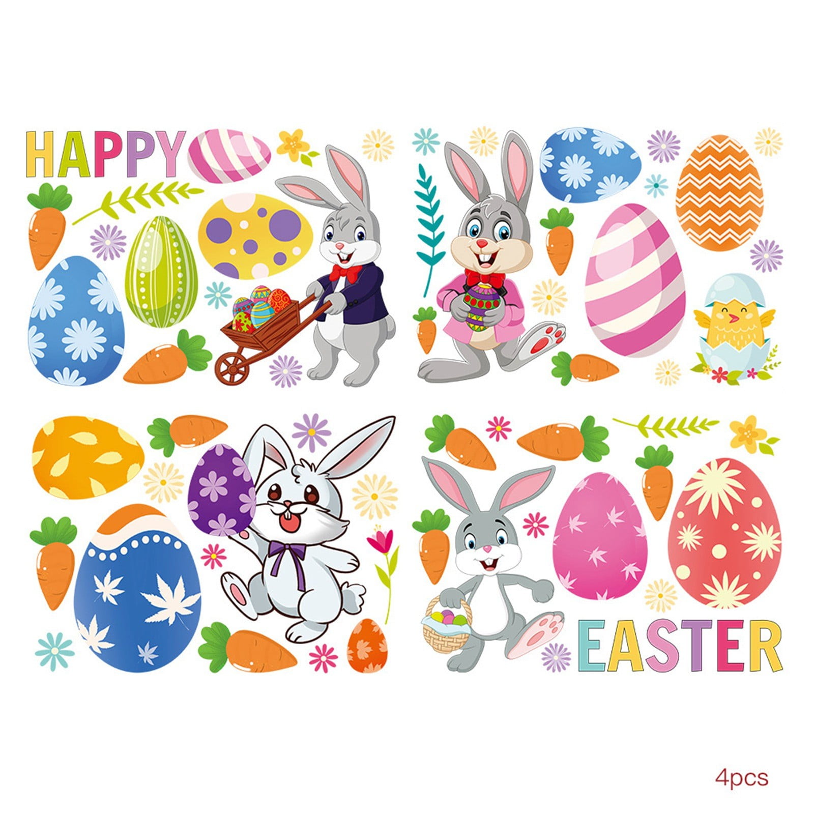 stickers for classrooms Bathroom stickers rainbow stickers Easter Wall
