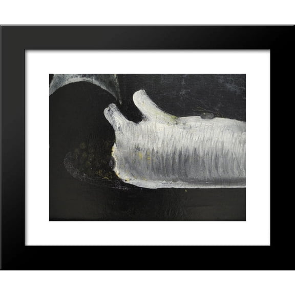 still Life (detail) 20x24 Framed Art Print by Pirosmani, Niko