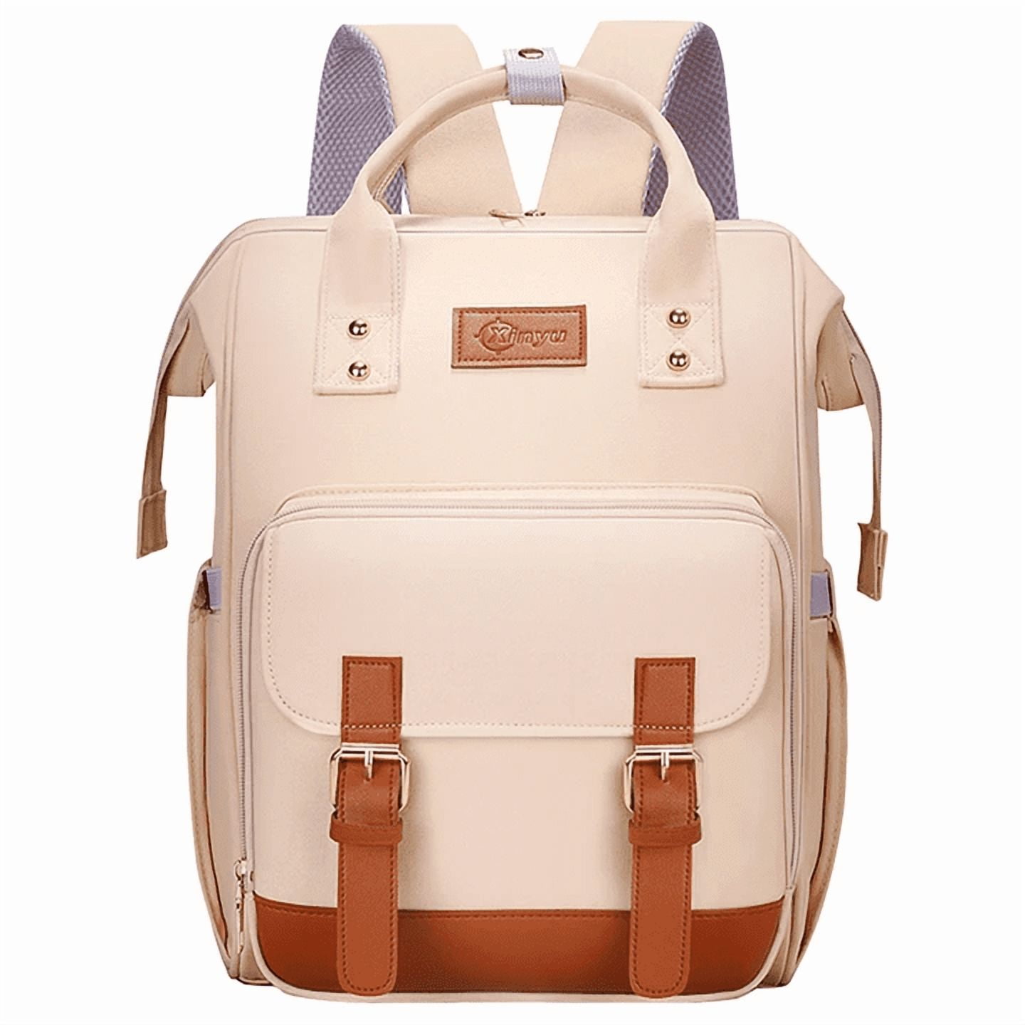 stillithou Diaper Bag Backpack for Women, Large Capacity Baby Diaper Backpack with Wet Dry Pockets, Stroller Straps & Insulated Pockets - Travel Daily Use Shopping, Khaki