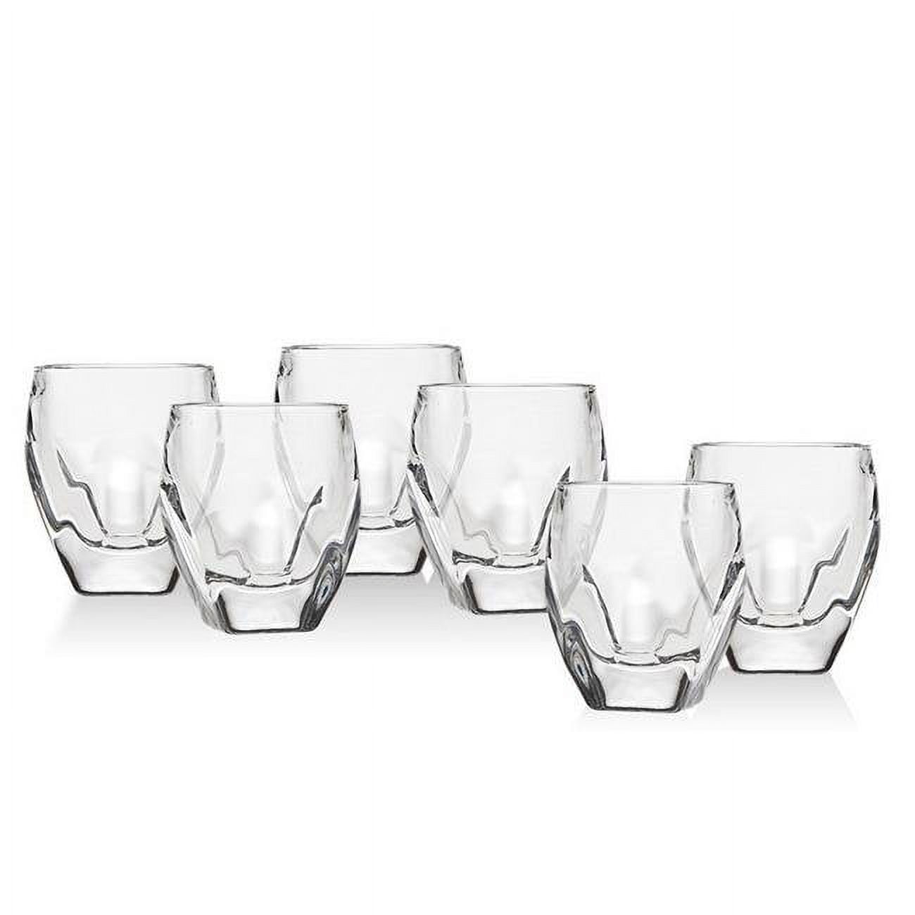 Stockholm Clear Heavy-Weight Crystal Shot Glass Set of 6
