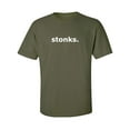thumbnail image 1 of stonks Adult Short Sleeve T-shirt, 1 of 4