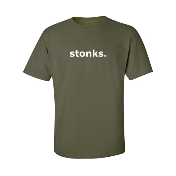 stonks Adult Short Sleeve T-shirt