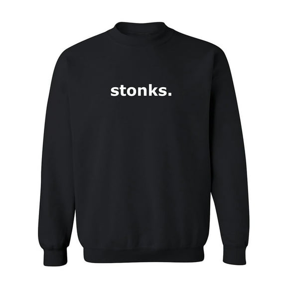 stonks Crewneck Sweatshirt