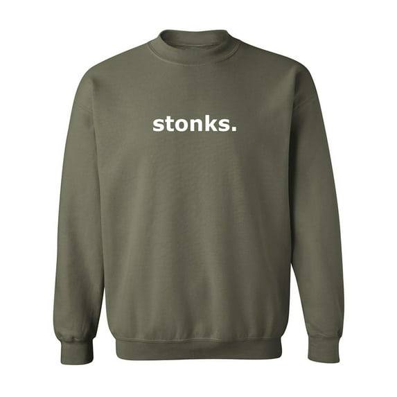 stonks Crewneck Sweatshirt