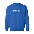 thumbnail image 1 of stonks Crewneck Sweatshirt, 1 of 3