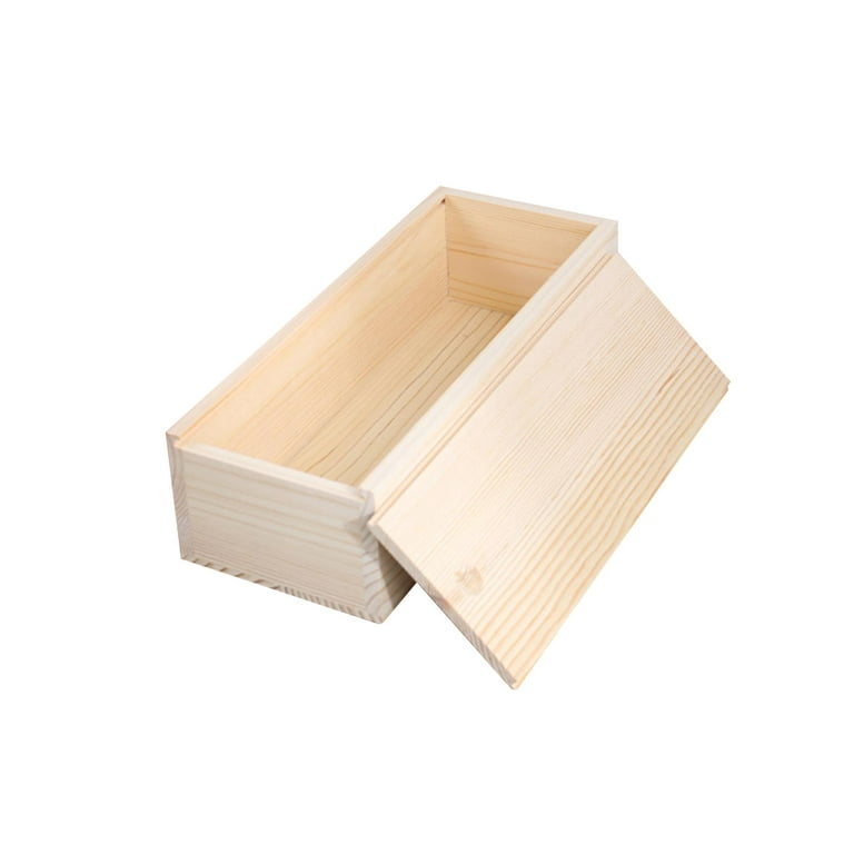 storage case,Wooden Gift Boxes for presents with sliding lids,Wooden Boxes  for storage crafts decor wedding,unfinished wood storage box Pull Out