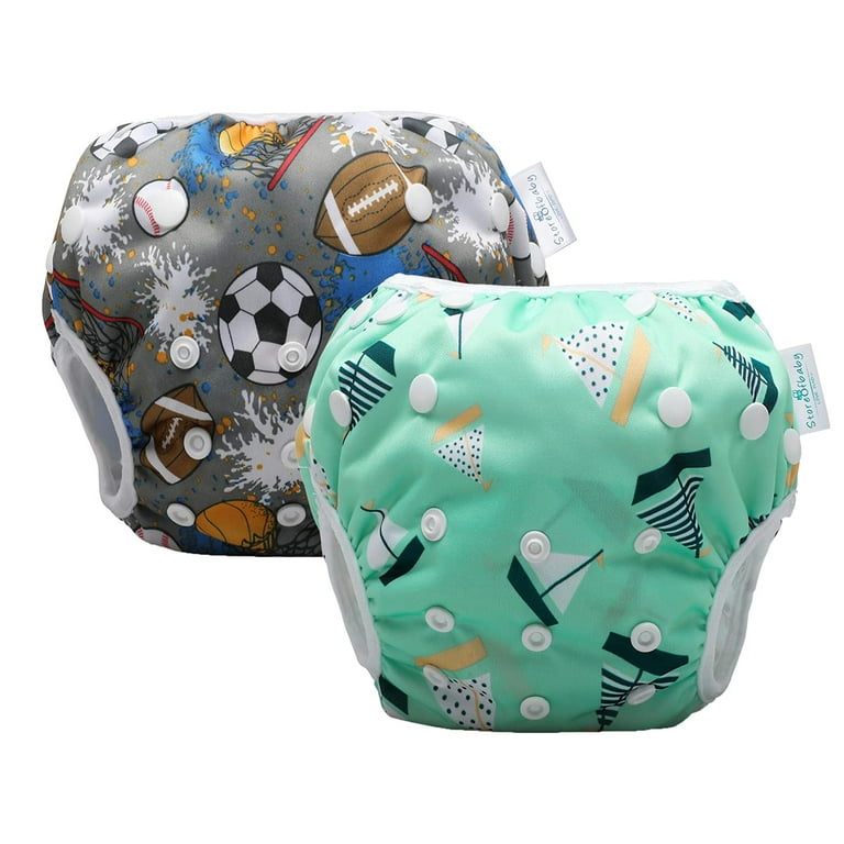 storeofbaby Reusable Swim Diaper for Baby Boys Girls Waterproof