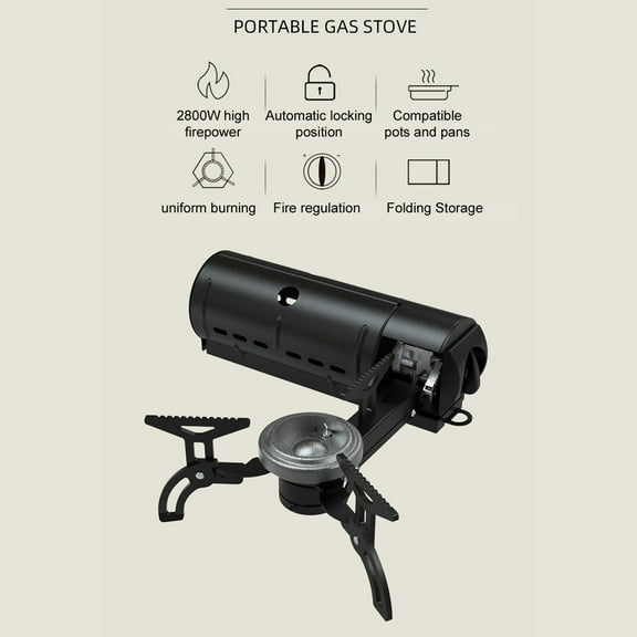 stove,Stove 2800w With Butane Stove 2800w Camp Butane 2800w With Outdoors Stove Portable Stove Stove Black