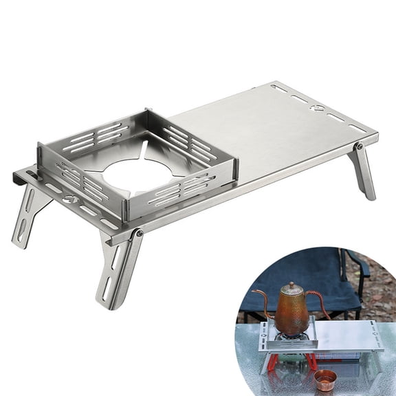 stove table,Steel Camp Tables Tables Portable Camp Tables Table Table Stove Table Bortt Huiop Twirltide Table Bortt Huiop Silver