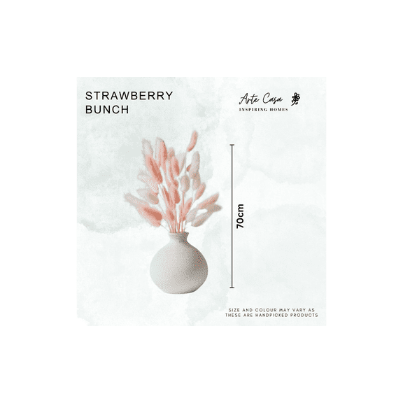 Artificial Strawberry Bunch Red | Decorative Faux Fruit Arrangement for Home Kitchen Dining Table and Display Decor