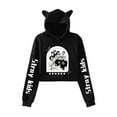 thumbnail image 1 of stray Kids Hoodie Cat Ear Fashion Casual Women's Short Hoodie Sportswear, 1 of 2