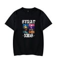 thumbnail image 1 of stray Kids Merch men's and women's fashionable round neck casual short sleeved T-shirt for the street, 1 of 2