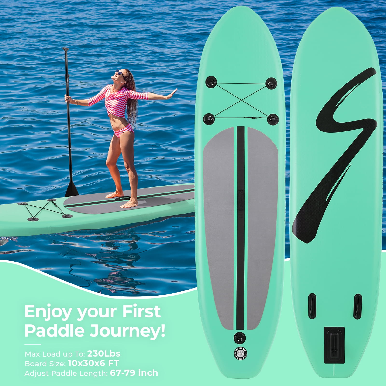 VEVOR Inflatable Stand Up Paddle Board 11ft. Sup Surf Board