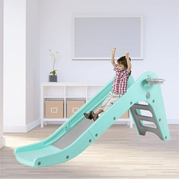 streakboard Toddler Slide Play Climber Sturdy Slide Toy for Kids 1-6 Years Outdoor Indoor Playground