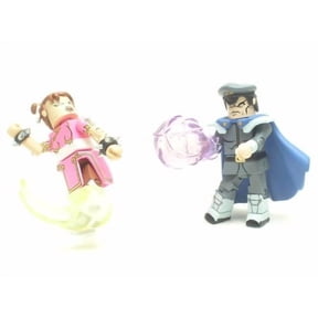 Street Fighter Action Figures Chun Li vs M. Bison Player 2 Minimates Two-Pack