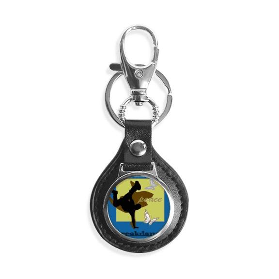 streetdance culture breakdance insect key link chain keyholder finder hook metal