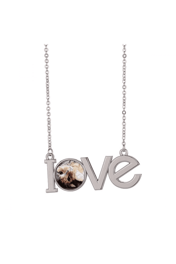stripes kitty cat relax animal adorable love necklace pendant charm jewelry