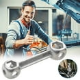 thumbnail image 1 of strola Toys 10 in 1 Dog Bone Hex Wrench 6-15mm, Multi-Function External Socket Wrench for Bicycle & Motorcycle Repair, Compact Portable Bike Tool, 1 of 6