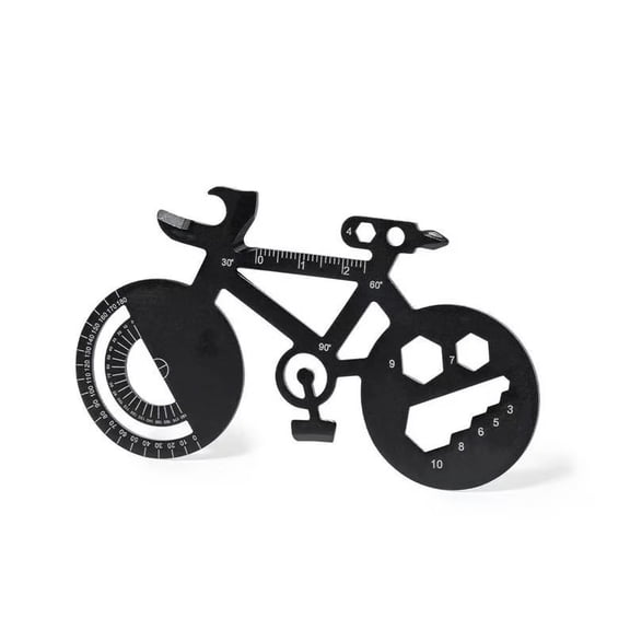 strola Toys 16-in-1 Bike Multi-Tool Stainless Steel, Compact Bicycle Repair Kit with Screwdrivers & Hex Wrenches, Portable Cycling Tool for Cyclists