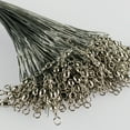 thumbnail image 1 of strola Toys 20pc Saltwater Wire Fishing Leaders, Stainless Steel Rig with Hooks, Heavy Duty Corrosion Resistant Tackle 17-26lb Mixed Test, 1 of 9