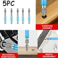 thumbnail image 1 of strola Toys 5-Piece Magnetic Screw Extractor Bit Set, Alloy Steel Stripped Screw Remover Tool with Non-Slip Design for Damaged Screws, Universal Fit for Hand Drills, 1 of 9