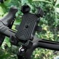thumbnail image 1 of strola Toys Bike Phone Mount, Universal 360° Handlebar Bicycle Phone Holder with Secure One-Button Lock for Mountain Road Motorcycle, 1 of 8