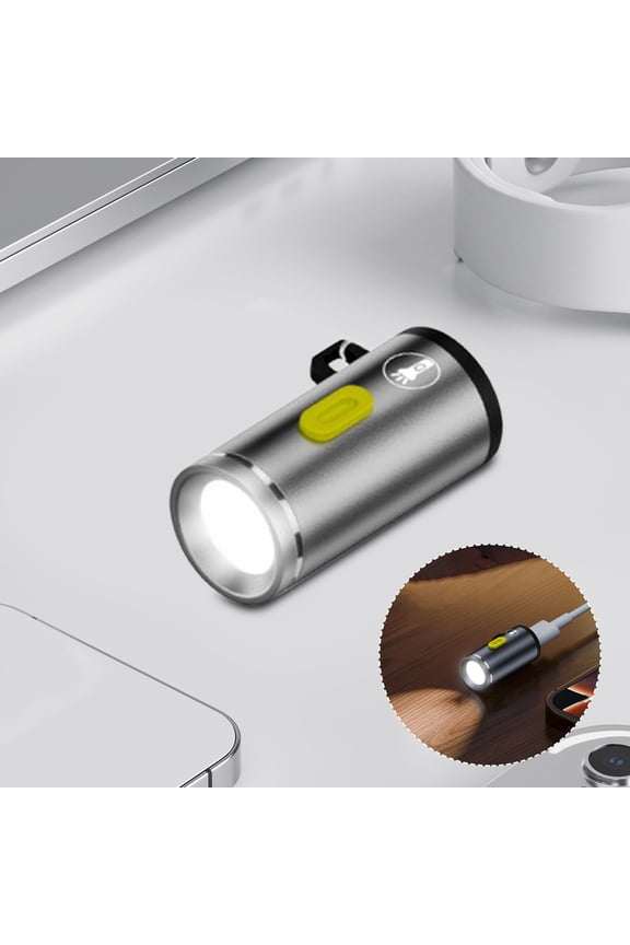 Mini Flashlight LED High Lumens, Compact Tactical Flashlight Small for EDC, Waterproof Portable Keychain Light for Camping Emergencies Outdoor Hiking