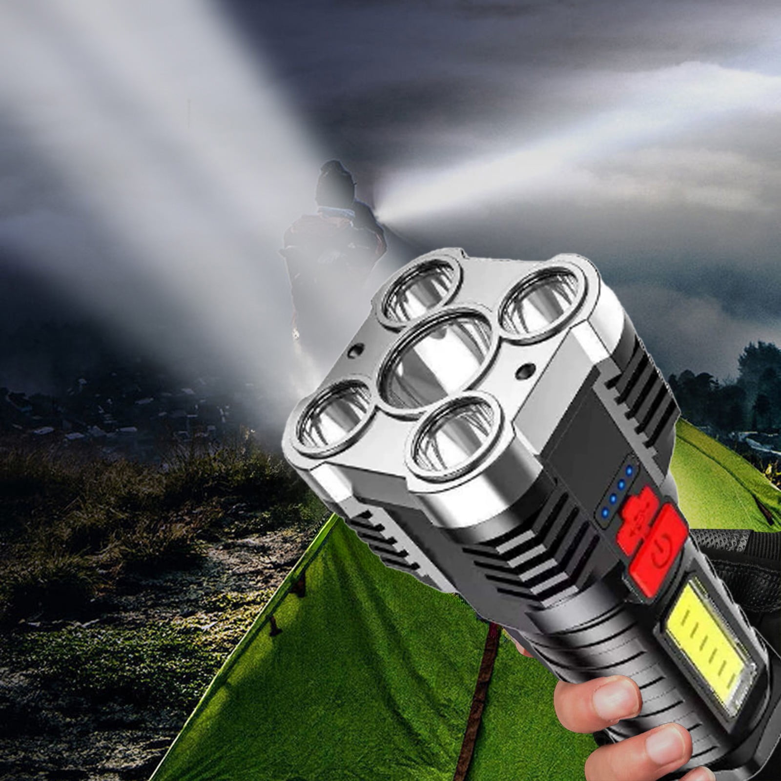 best rechargeable patrol flashlight Wolf-Eyes Sniper-E Ultra USB Perfect for outdoor adventures PFSN professioner Powerful Flashlight Rechargeable